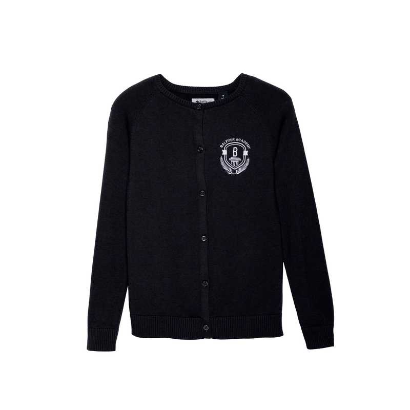 School Uniform Girls Cotton Modal Cardigan Sweater
